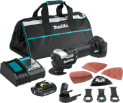 Makita XMT04R1B 18V LXT Brushless Sub-Compact Multi-Tool Kit