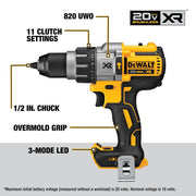 DeWalt DCD996B 20V MAX XR 1/2" Hammer Drill/Driver (Tool Only)