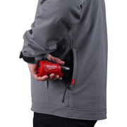 M12 12V Cordless Gray Heated Jacket Kit, Size 2X-Large