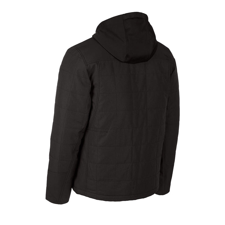M12 12V Cordless Black Heated Axis Hooded Jacket Kit, Size 2X-Large