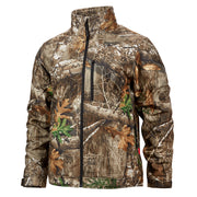 M12 12V Cordless Camo Heated Quietshell Jacket Kit, Size Medium