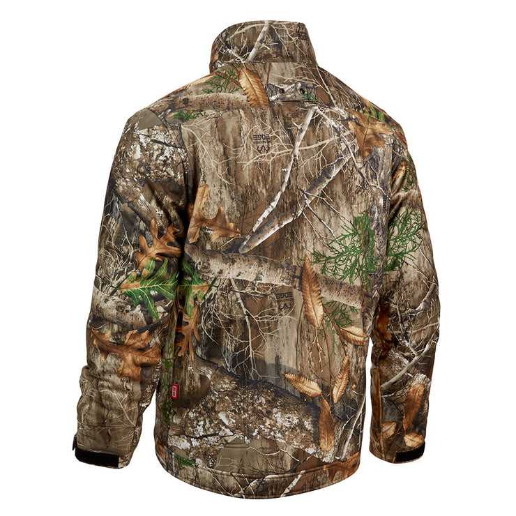 M12 12V Cordless Camo Heated Quietshell Jacket Kit, Size Medium