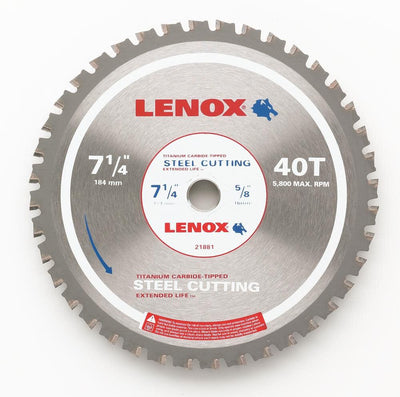 Lenox 21881 7-1/4" Metal Cutting Circular Saw Blade