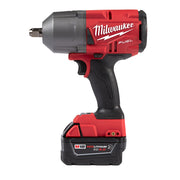 M18 FUEL 1/2" High Torque Impact Wrench with Pin Detent Kit (5.0 Ah Resistant Batteries)