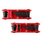 17-Key SAE/Metric Folding Hex Key Set