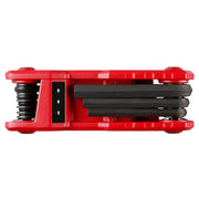 17-Key SAE/Metric Folding Hex Key Set