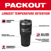 PACKOUT™ Black 30oz Tumbler