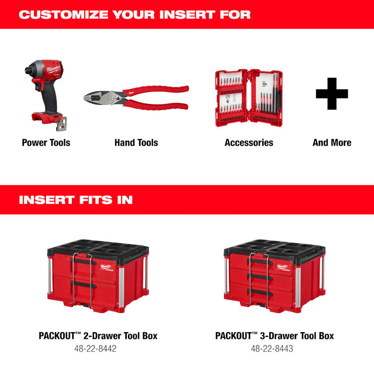 Customizable Foam Insert for PACKOUT Drawer Tool Boxes