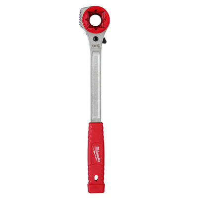 Lineman's Milled Strike Face High-Leverage Ratcheting Wrench
