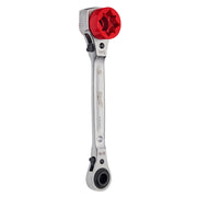 Lineman's 5-in-1 Ratcheting Wrench