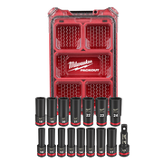 Milwaukee 49-66-6803 SHOCKWAVE Impact Duty 1/2" Drive Metric Socket Set