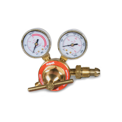 Single Stage Oxygen Regulator Rear Entry with 2" Gauges (CGA 540)