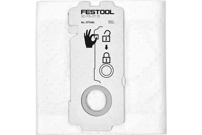 Festool 577484 SC-FIS-CT 25/5 SELFCLEAN Filter Bags