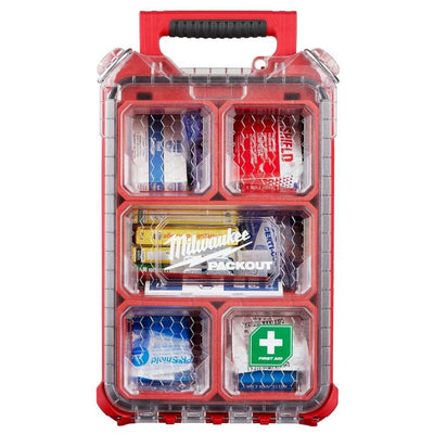 Milwaukee 48-73-8435C PackOut 79 Pc Class A Type III First Aid Kit