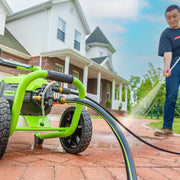 Wash and Dry Combo Kit w/ Corded 3000 PSI Electric Pressure Washer and 60V 610 CFM Leaf Blower, 2.5Ah Battery, & Rapid Charger