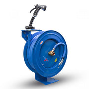 BluSeal 3/4" x 50' 500 PSI Retractable Steel Water Hose Reel