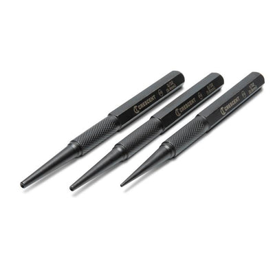 3-Piece Steel Nail Punch Set