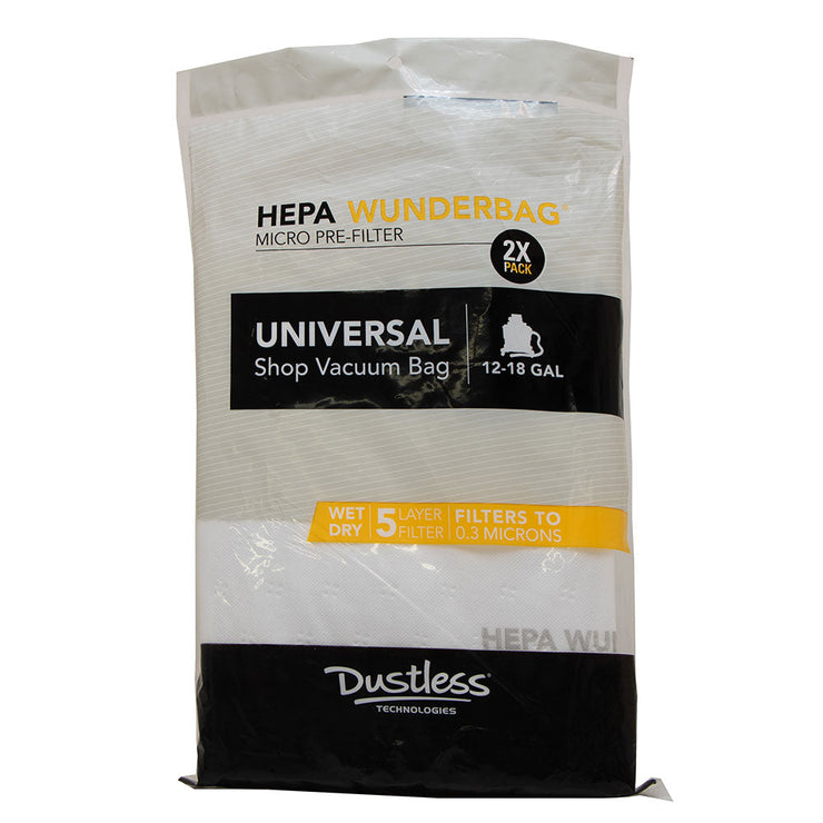 12-18 Gallon HEPA WunderBag (Pack of 2)