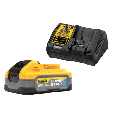 20V MAX PowerStack Lithium-Ion Premium Battery and Charger Starter Kit 5.0 Ah