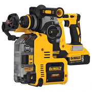 DeWalt 20V MAX* XR L-Shape 1" SDS Plus Rotary Hammer Kit with Onboard Dust Extractor
