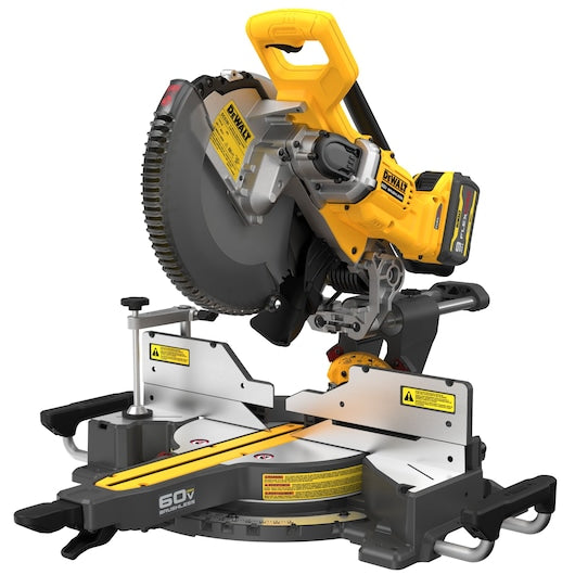 DeWalt DCS781X1 12" Double Bevel Sliding Compound FlexVolt Miter Saw Kit