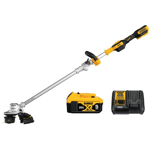 DeWalt DCST922P1 14" Folding String Trimmer Kit