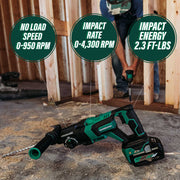 36V Lithium-Ion Brushless Cordless 1-1/8" SDS-Plus Rotary Hammer (Tool Only)