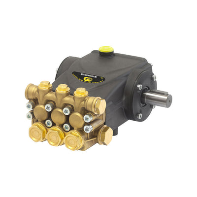 Pressure Washer Pump, Triplex, 2.9 GPM @ 3045 PSI, 1750 RPM, 24mm Solid Shaft