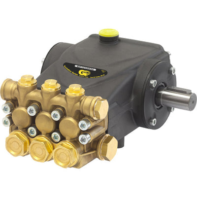 Pressure Washer Pump, Triplex, 4.2 GPM@2900 PSI, 1750 RPM, 24mm Solid Shaft