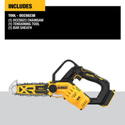 20V MAX Lithium-Ion Brushless Cordless 8" Pruning Chainsaw (Tool Only)