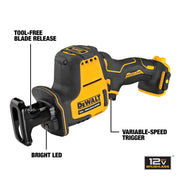 12V MAX XTREME Lithium-Ion Brushless Cordless One-Handed Cordless Reciprocating Saw (Tool Only)