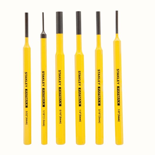 Stanley FMHT75077 6 Piece Fatmax Punch Set