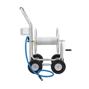 BluSeal Garden Hose Reel Cart for 5/8" x 400' Water Hose