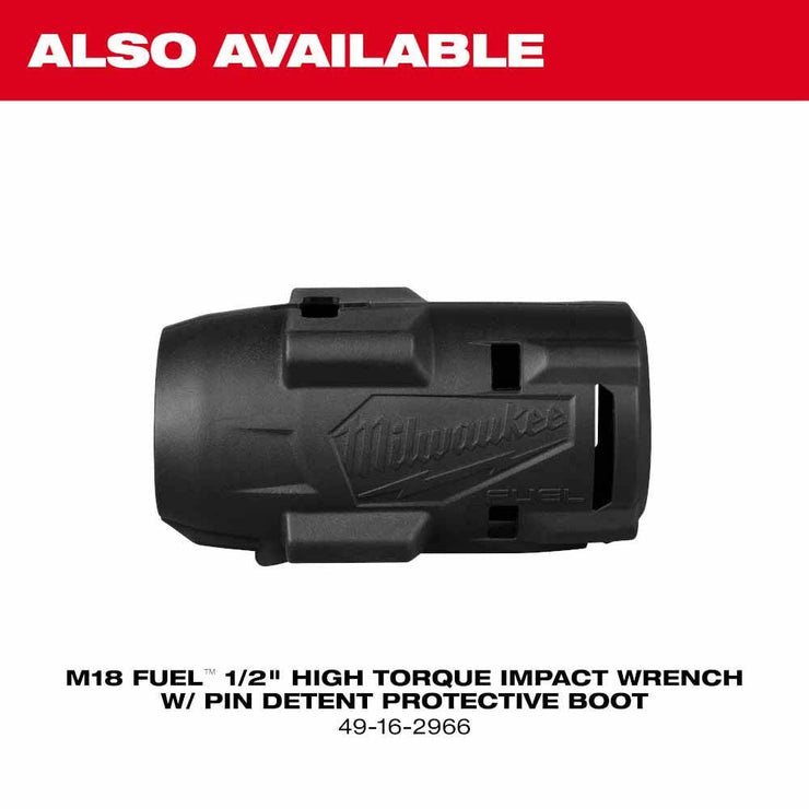 Milwaukee 2966-22 M18 FUEL 1/2" High Torque Impact Wrench w/ Pin Detent Kit