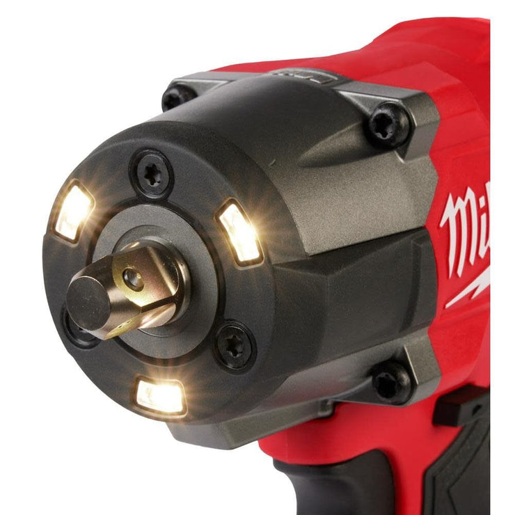 Milwaukee 3062P-20 M18 FUEL 1/2" Controlled Mid-Torque Impact Wrench w/ TORQUE-SENSE, Pin Detent