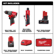 Milwaukee 3459-22 M12 FUEL Combo Kit