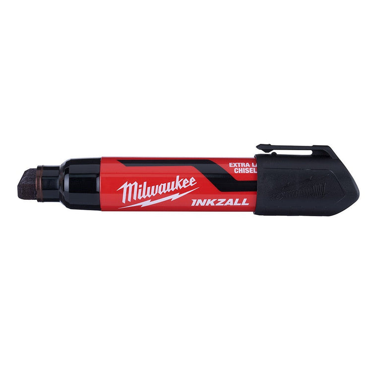 Milwaukee 48-22-3265 INKZALL Extra Large Chisel Tip Black Marker