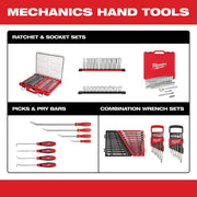 Milwaukee 48-22-9008 3/8" Drive 56 Piece Ratchet & Socket Set - SAE & Metric