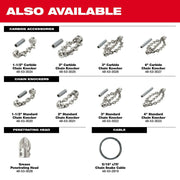 Milwaukee 48-53-3023 4" Standard Chain Knocker for 5/16" Chain Snake Cable