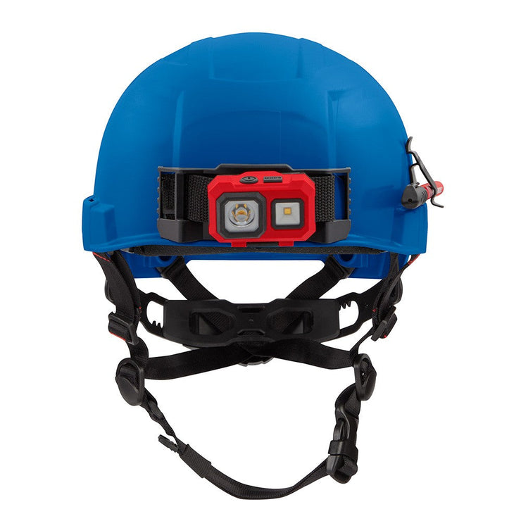 Milwaukee 48-73-1305 BOLT Blue Safety Helmet (USA) - Type 2, Class E, Non-Vented