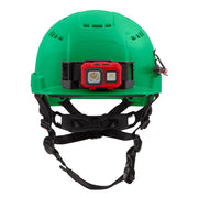 Milwaukee 48-73-1326 BOLT Green Front Brim Safety Helmet (USA) - Type 2, Class C, Vented