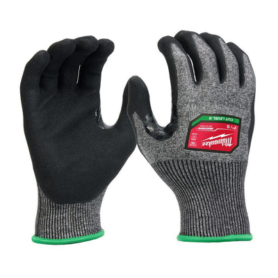 Milwaukee 48-73-7000 Cut Level 6 High-Dexterity Nitrile Dipped Gloves - S