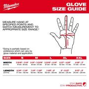 Milwaukee 48-73-7001 Cut Level 6 High-Dexterity Nitrile Dipped Gloves - M