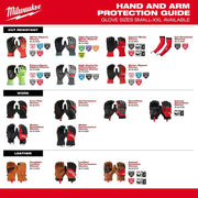 Milwaukee 48-73-7021 Cut Level 8 High-Dexterity Nitrile Dipped Gloves - M