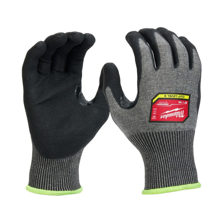 Milwaukee 48-73-7031 Cut Level 9 High-Dexterity Nitrile Dipped Gloves - M