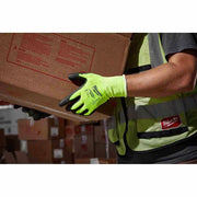 Milwaukee 48-73-8913 High Visibility Cut Level 1 Polyurethane Dipped Gloves - XL