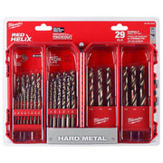 Milwaukee  48-89-2332 29-Piece Cobalt Red Helix Drill Bit Set