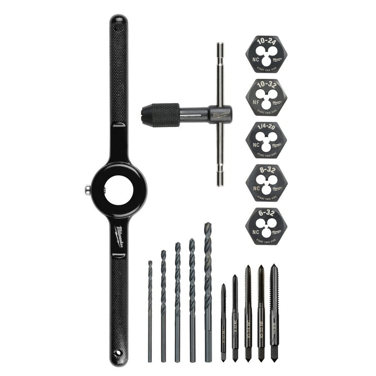 Milwaukee 49-22-5600 17PC SAE Tap and Die Set