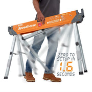 Speedhorse Ultimate Quick-Deploy Sawhorse (Pack of 2)