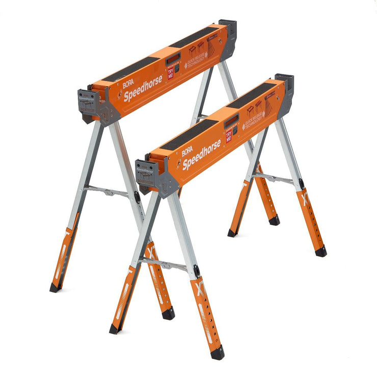 Speedhorse XT Adjustable Height Sawhorse (Pack of 2)